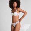 Hunkemöller Lot De 2 Strings Angie- Blanc