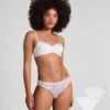 Hunkemöller Lot De 2 Slips Angie- Blanc
