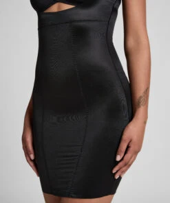 Hunkemöller Robe Sculptante En Dentelle Scuba- Noir -Hunkemoller Boutique 160846 2