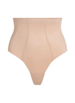 Hunkemöller String Taille Haute Avec Gaine Sculptante En Dentelle Scuba- Beige 3 Hunkemöller String Taille Haute Avec Gaine Sculptante En Dentelle Scuba- Beige -Hunkemoller Boutique 161241 5