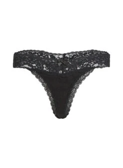 Hunkemöller String Madison- Noir -Hunkemoller Boutique 170187 5