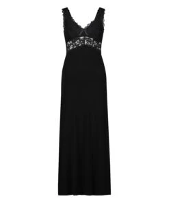 Hunkemöller Nuisette Nora Dentelle Longue- Noir 3 Hunkemöller Nuisette Nora Dentelle Longue- Noir -Hunkemoller Boutique 174371 5