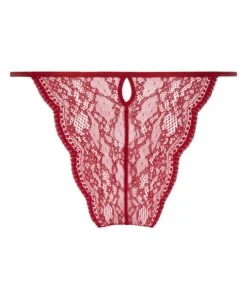 Hunkemöller Slip Brésilien Isabelle- Rouge -Hunkemoller Boutique 184810 6