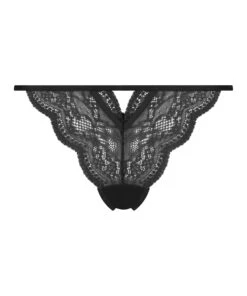 Hunkemöller Slip Brésilien Isabelle- Noir -Hunkemoller Boutique 184824 5