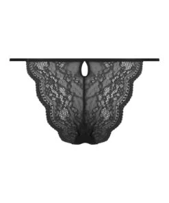 Hunkemöller Slip Brésilien Isabelle- Noir -Hunkemoller Boutique 184824 6