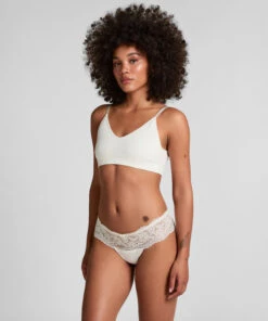 Hunkemöller String Boxer Florence- Blanc
