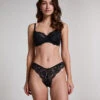 Hunkemöller Slip Brésilien Chelsea- Noir