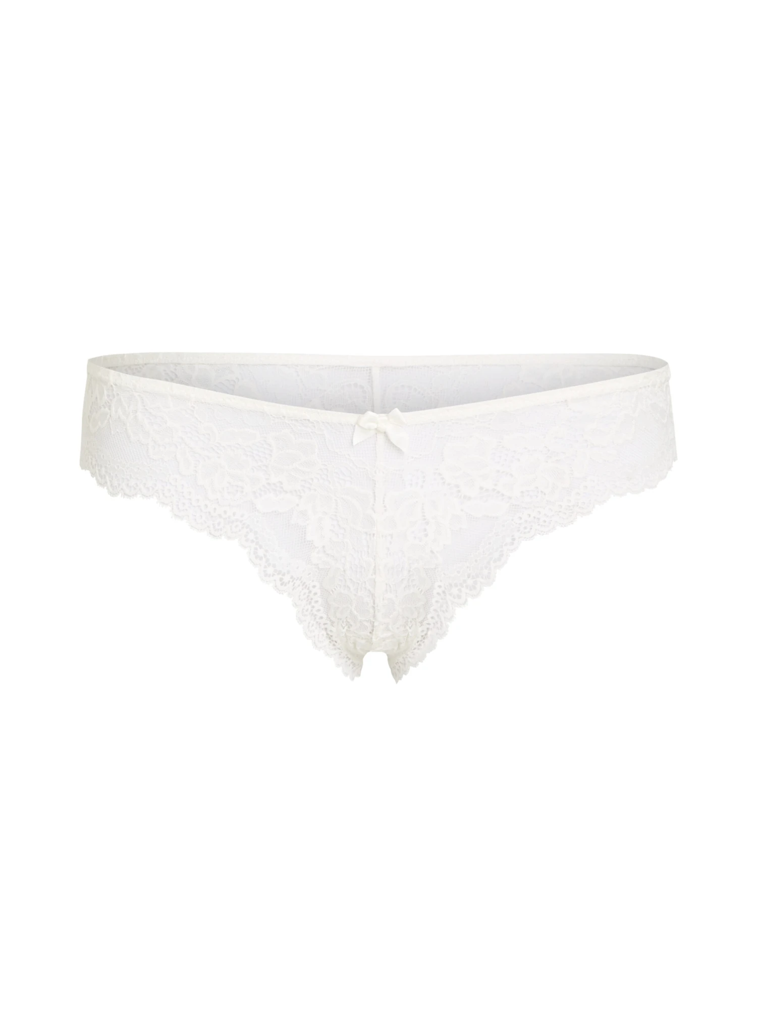 Slip brésilien Chelsea- Blanc Hunkemöller Slip Brésilien Chelsea- Blanc -Hunkemoller Boutique 196690 5 scaled
