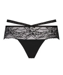 Hunkemöller Boxer String Francesca- Noir -Hunkemoller Boutique 200493 5