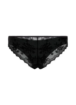 Hunkemöller Slip Brésilien IInvisible Lace Back- Noir -Hunkemoller Boutique 201013 6