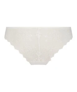 Hunkemöller Slip Brésilien IInvisible Lace Back- Blanc -Hunkemoller Boutique 201014 6
