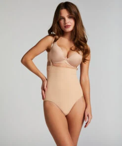 Hunkemöller Culotte Taille Haute Sans Couture- Beige