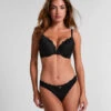 Hunkemöller String Marine- Noir
