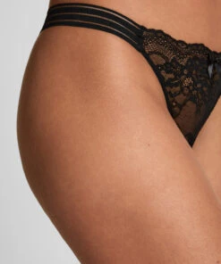 Hunkemöller String Sully- Noir -Hunkemoller Boutique 203782 2