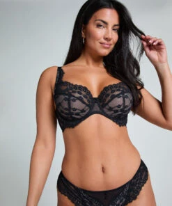 Hunkemöller Soutien-gorge à Armatures Non-préformé Daisy- Noir