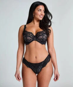 Hunkemöller Soutien-gorge à Armatures Non-préformé Daisy- Noir -Hunkemoller Boutique 205440 3
