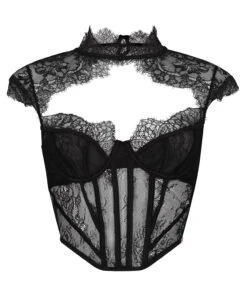 Hunkemöller Haut Tissé Lace Camille- Noir -Hunkemoller Boutique 205879 5