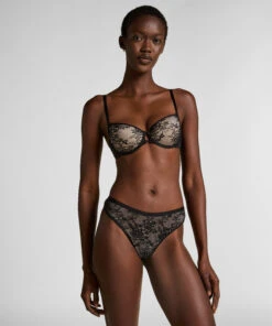 Hunkemöller String Lea- Noir