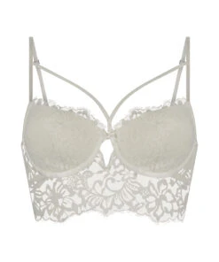 Hunkemöller Soutien-gorge à Armatures Préformé Longline Isabella- Blanc -Hunkemoller Boutique 206353 5