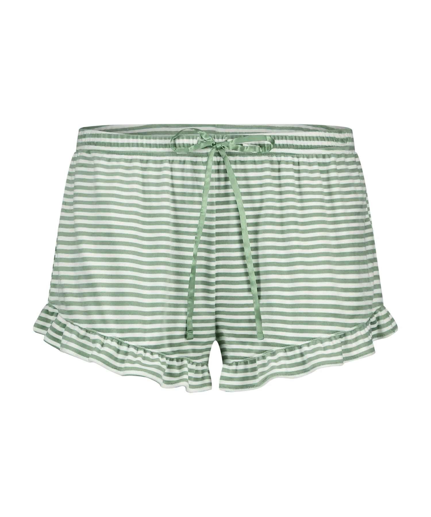 Short Velours à volants- Vert Hunkemöller Short Velours à Volants- Vert -Hunkemoller Boutique 206519 5 scaled
