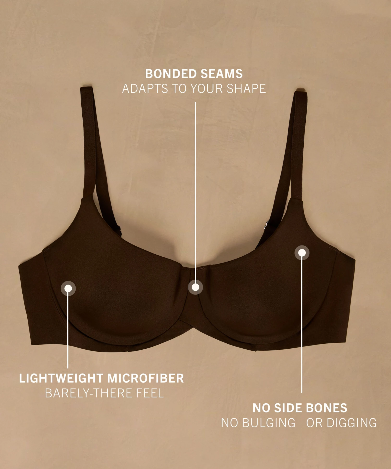 Soutien-gorge à armatures préformé Smooth- marron Hunkemöller Soutien-gorge à Armatures Préformé Smooth- Marron -Hunkemoller Boutique 206754 16 scaled