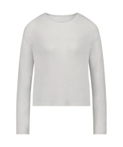 Hunkemöller Haut De Pyjama à Manches Longues- Beige -Hunkemoller Boutique 206900 5