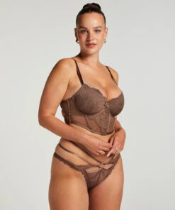 Hunkemöller Slip Brésilien Janine- Marron -Hunkemoller Boutique 300116 12