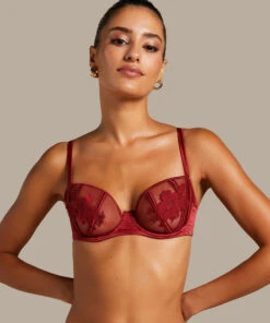 Hunkemöller Soutien-gorge à Armatures Non-préformé Ember- Rouge