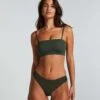 Hunkemöller Invisible String Stripe Mesh- Vert