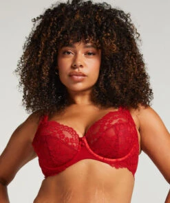 Hunkemöller Soutien-gorge à Armatures Non-préformé Daisy- Rouge