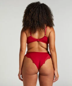 Hunkemöller Slip Brésilien Charlotta- Rouge 2 Hunkemöller Slip Brésilien Charlotta- Rouge -Hunkemoller Boutique 300355 4