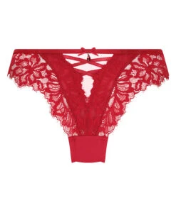 Hunkemöller Slip Brésilien Charlotta- Rouge 5 Hunkemöller Slip Brésilien Charlotta- Rouge -Hunkemoller Boutique 300355 5