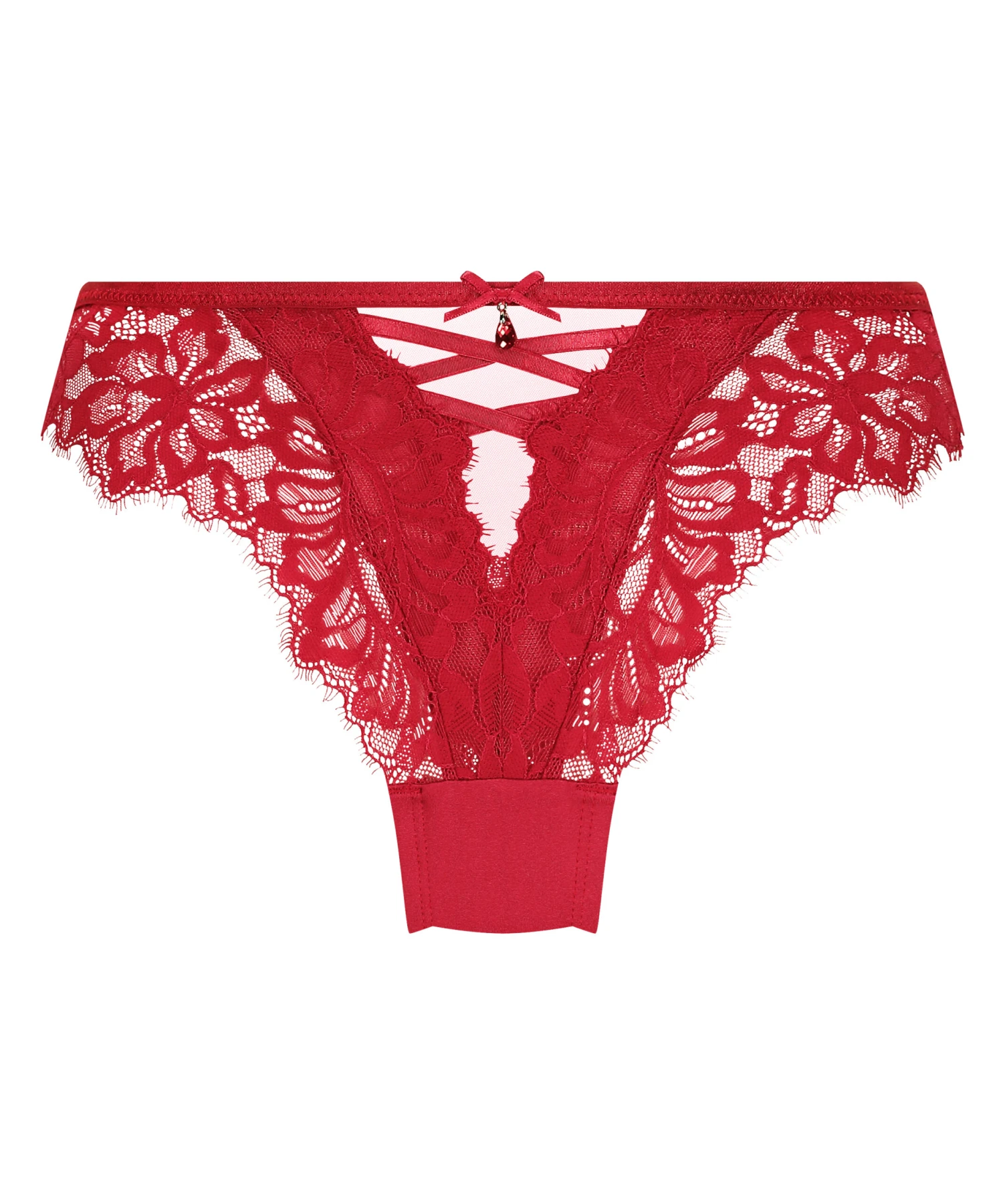 Slip brésilien Charlotta- Rouge Hunkemöller Slip Brésilien Charlotta- Rouge -Hunkemoller Boutique 300355 5 scaled