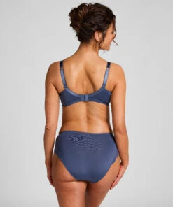 Hunkemöller Slip Taille Haute Sophie- Bleu -Hunkemoller Boutique 300431 4