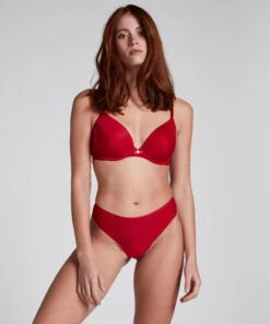 Hunkemöller Invisible String Lace Back- Rouge