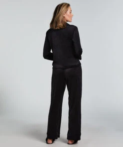 Hunkemöller Veste à Manches Longues En Velours- Noir 3 Hunkemöller Veste à Manches Longues En Velours- Noir -Hunkemoller Boutique 300585 4