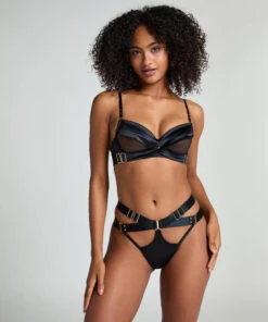 Hunkemöller Slip Brésilien Colette- Noir
