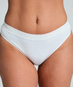 Hunkemöller String échancré Dianne- Blanc -Hunkemoller Boutique 301408 2