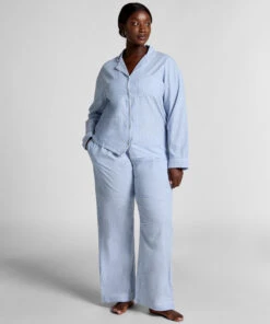 Hunkemöller Chemise En Coton- Bleu 4 Hunkemöller Chemise En Coton- Bleu -Hunkemoller Boutique 301491 12