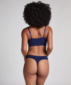 Hunkemöller String échancré Dianne- Bleu -Hunkemoller Boutique 302017 4