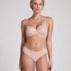 Hunkemöller Slip Brésilien En Coton Kira- Beige