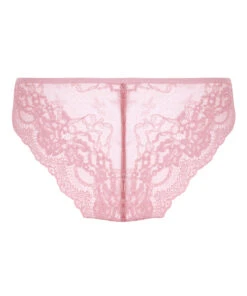 Hunkemöller Slip Brésilien IInvisible Lace Back- Rose 4 Hunkemöller Slip Brésilien IInvisible Lace Back- Rose -Hunkemoller Boutique 302286 6