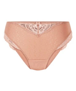 Hunkemöller Slip Taille Haute Sophie- Marron 3 Hunkemöller Slip Taille Haute Sophie- Marron -Hunkemoller Boutique 302351 5