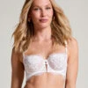 Hunkemöller Soutien-gorge à Armatures Non Préformé Longline Tiah- Blanc