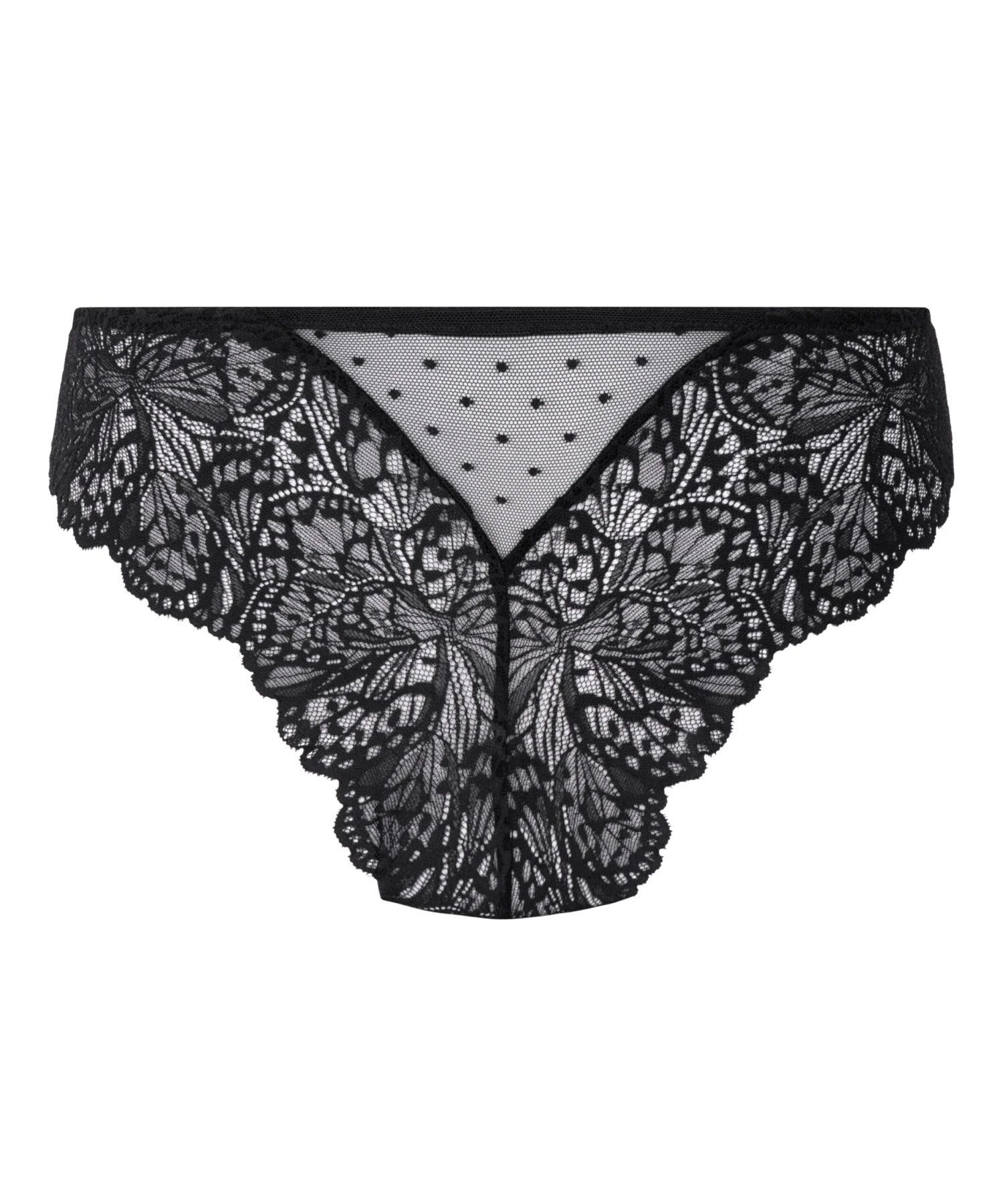 Culotte brésilienne Posie- Noir Hunkemöller Culotte Brésilienne Posie- Noir -Hunkemoller Boutique 302399 6 scaled
