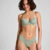 Hunkemöller Slip Brésilien En Forme De V London- Vert