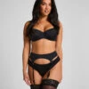 Hunkemöller Porte-jarretelles Smooth- Noir
