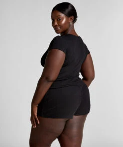 Hunkemöller Top Pointelle - Noir 5 Hunkemöller Top Pointelle - Noir -Hunkemoller Boutique 302660 13