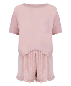 Hunkemöller Pyjama En Jersey- Rose 3 Hunkemöller Pyjama En Jersey- Rose -Hunkemoller Boutique 302711 5