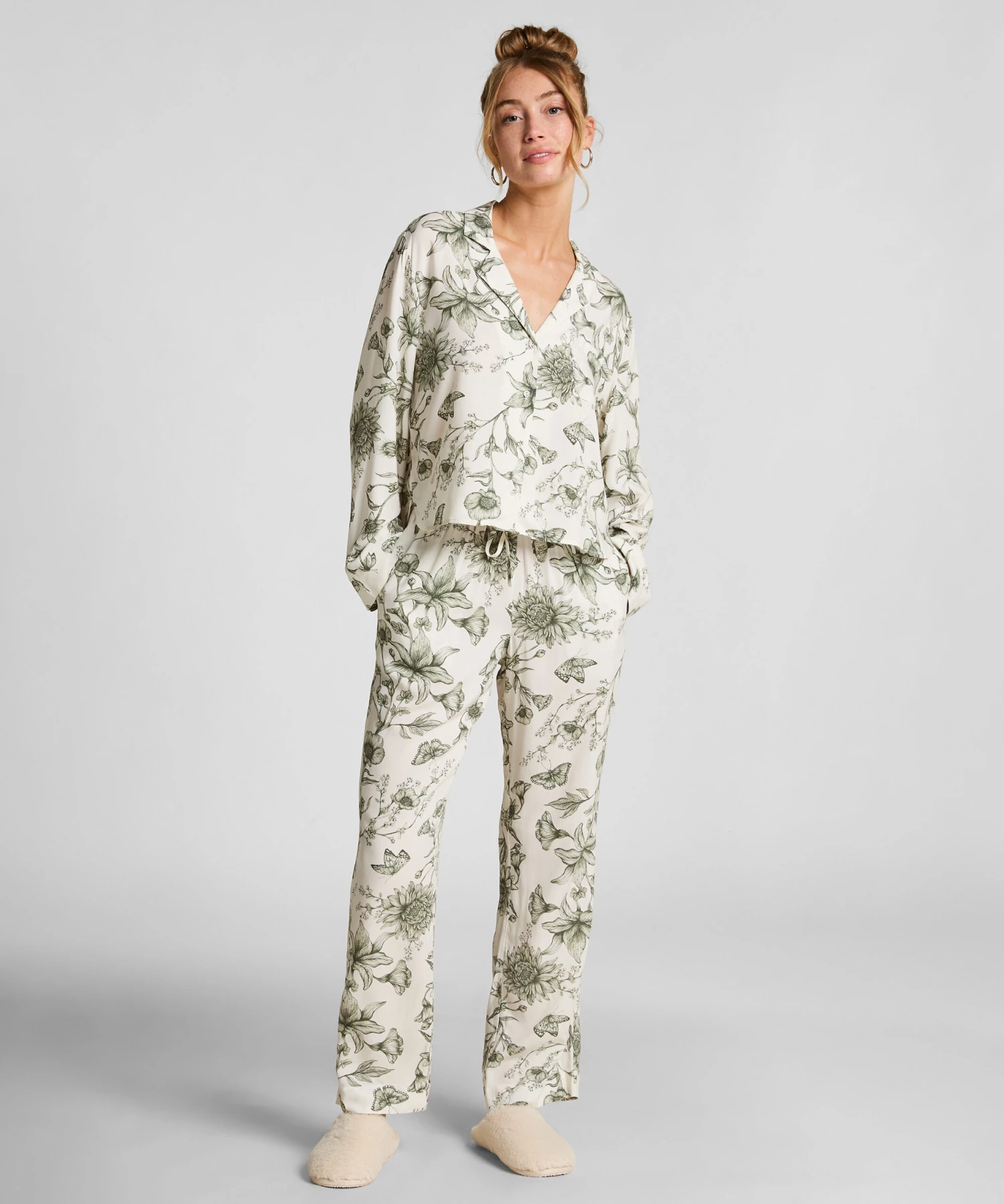 Top de pyjama Storylover- Blanc Hunkemöller Top De Pyjama Storylover- Blanc -Hunkemoller Boutique 302749 3 scaled